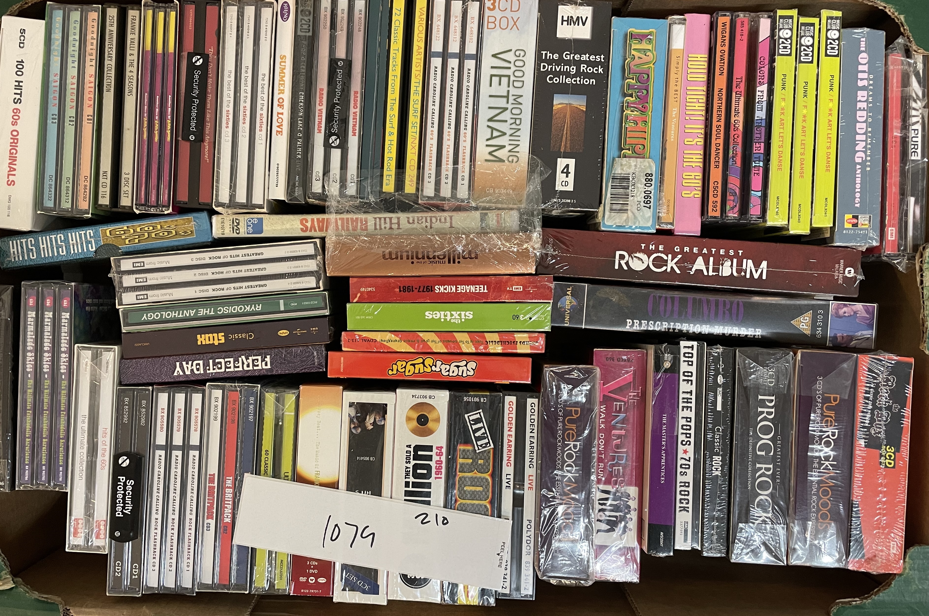 Lot 1079 - CD BOX SETS / COMPILATIONS - PSYCH