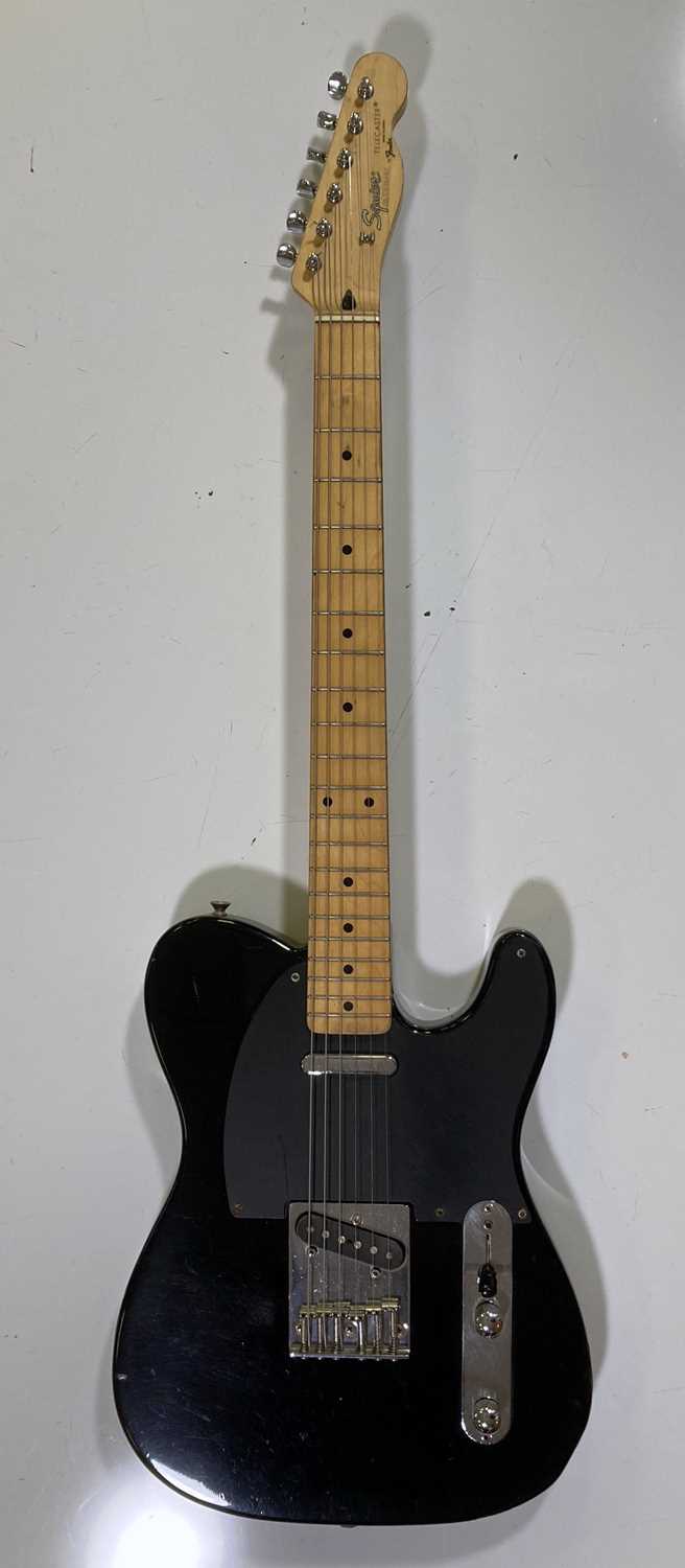 Lot 45 FENDER SQUIRE TELECASTER ELECTRIC GUITAR.