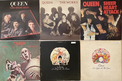 Lot 712 - QUEEN - LP COLLECTION (DUPLICATES)