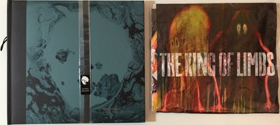 Lot 32 - RADIOHEAD - A MOON SHAPED POOL/ THE KING OF LIMBS LP PACK