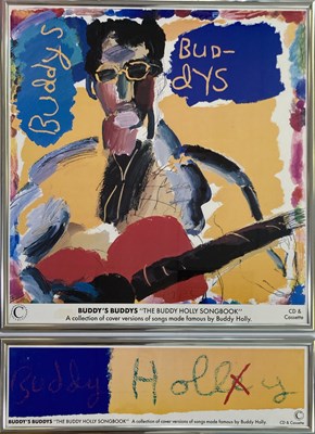 Lot 510 - PAUL MCCARTNEY - MPL - BUDDY HOLLY ARTWORK SIGNED BY DAVID OXTOBY.