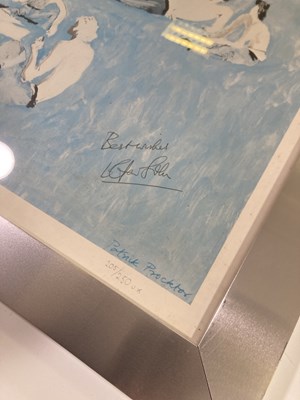 Lot 511 - ELTON JOHN / PATRICK PROCKTER - SIGNED ARTWORK.