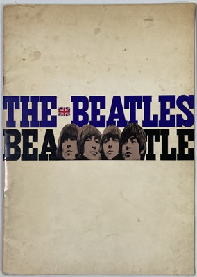 Lot 522 - THE BEATLES - AN ORIGINAL 1966 JAPANESE TOUR PROGRAMME.