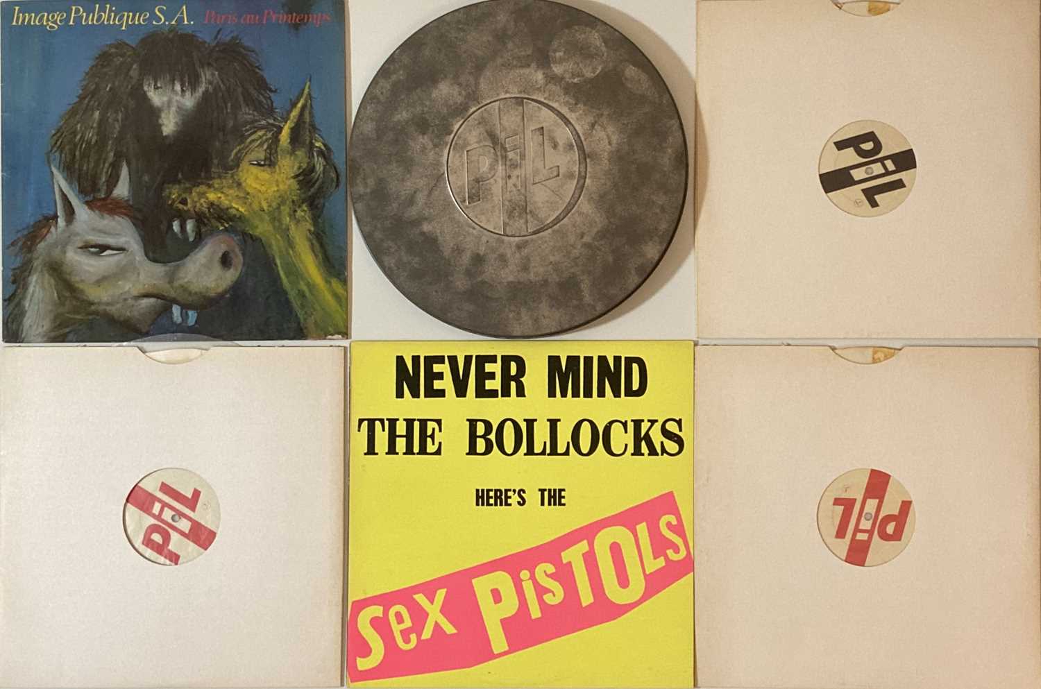 Lot 33 Pil Sex Pistols Lp Collectors Pack