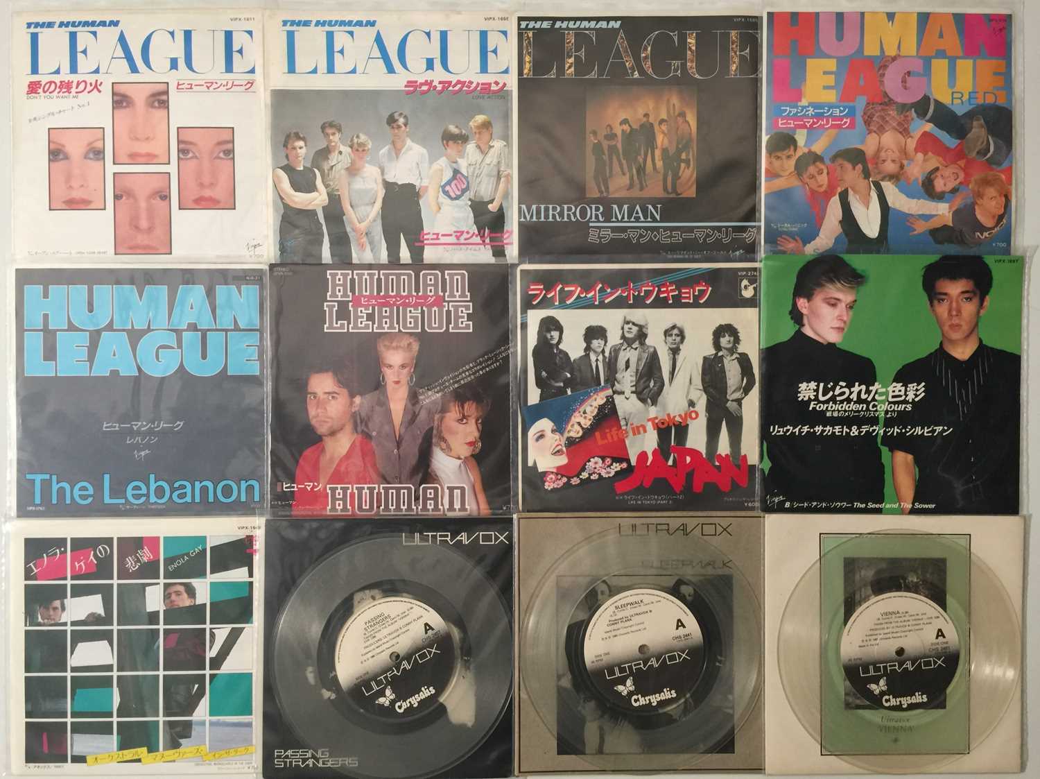 Lot 1033 - SYNTH POP LEGENDS - 7" COLLECTION