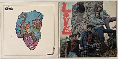 Lot 1103 - LOVE - LOVE & FOREVER CHANGES (UK PRESSING LPs)