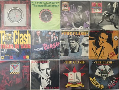 Lot 1036 - THE CLASH AND RELATED - 7" COLLECTION