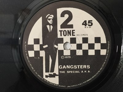 Lot 1110 - THE SPECIAL AKA VS THE SELECTER - GANGSTERS/THE SELECTER 7" (ORIGINAL UK COPY WITH STAMPED SLEEVE - 2 TONE TT1/2)