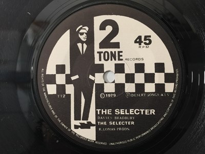 Lot 1110 - THE SPECIAL AKA VS THE SELECTER - GANGSTERS/THE SELECTER 7" (ORIGINAL UK COPY WITH STAMPED SLEEVE - 2 TONE TT1/2)