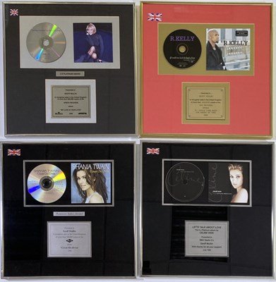 Lot 378 - POP STARS - SALES AWARDS.