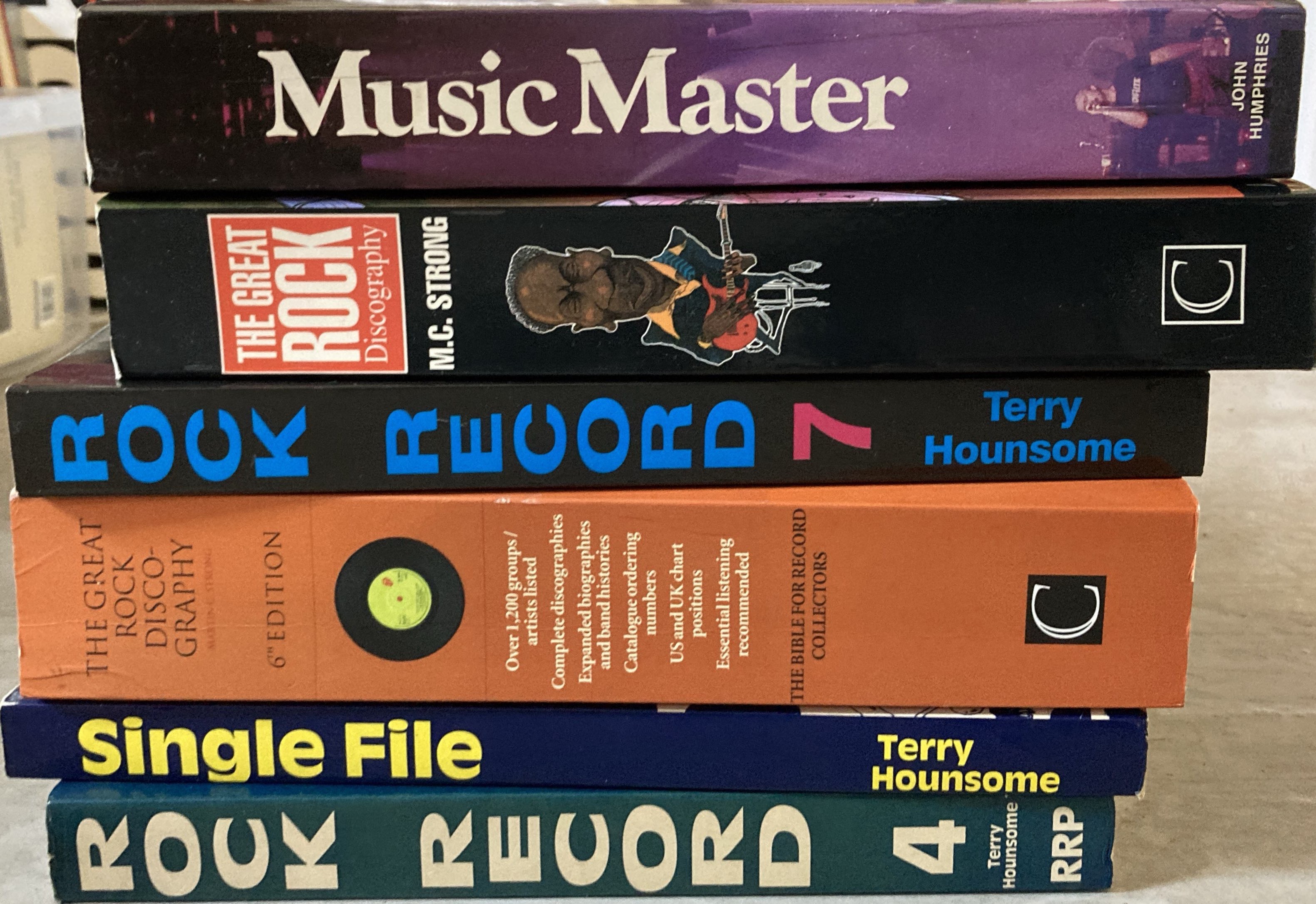 Lot 101 - MUSIC BOOK COLLECTION.