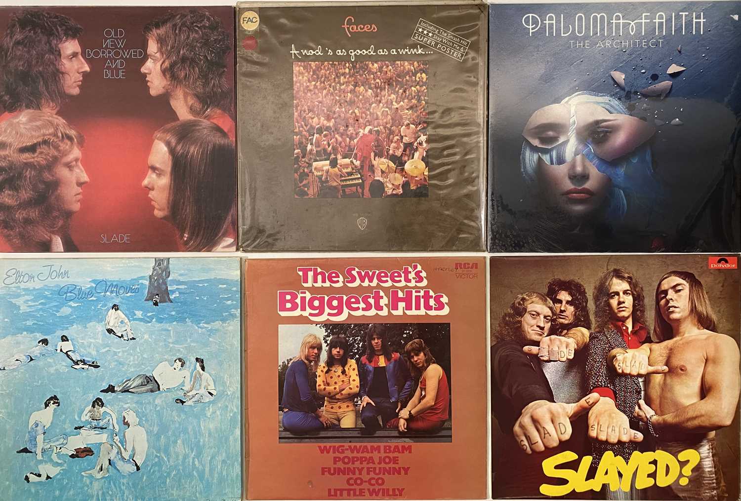 Lot 1108 - POP AND ROCK LP AND 12