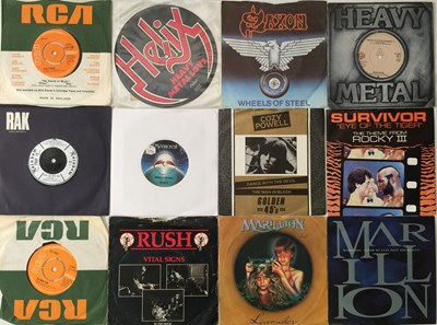 Lot 1121 - HARD ROCK SINGLES COLLECTION.