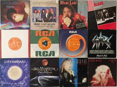 Lot 1121 - HARD ROCK SINGLES COLLECTION.