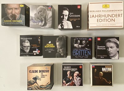 Lot 31 - CLASSICAL - CD BOX SET COLLECTION.