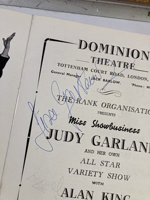 Lot 237 - FILM AND THEATRE MEMORABILIA - JUDY GARLAND.