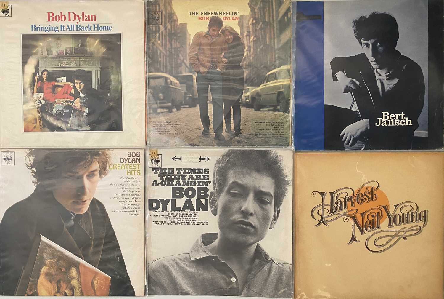 Lot 1162 - FOLK/ FOLK ROCK/ SINGER-SONGWRITER - LP COLLECTION