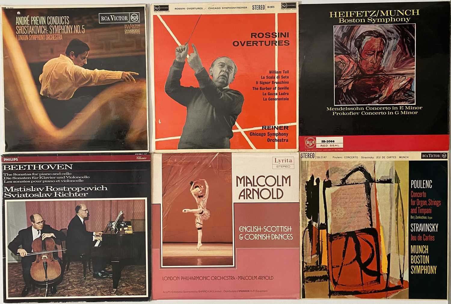 Lot 1181 - CLASSICAL - LP BOX SET COLLECTION