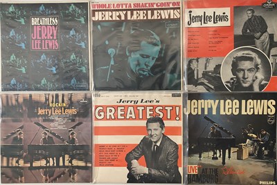 Lot 1164 - JERRY LEE LEWIS - LP COLLECTION