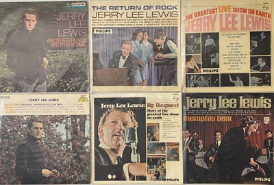 Lot 1164 - JERRY LEE LEWIS - LP COLLECTION