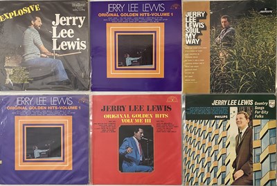 Lot 1164 - JERRY LEE LEWIS - LP COLLECTION