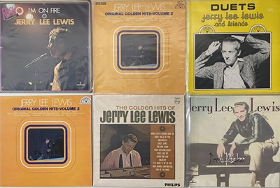 Lot 1164 - JERRY LEE LEWIS - LP COLLECTION