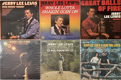 Lot 1164 - JERRY LEE LEWIS - LP COLLECTION