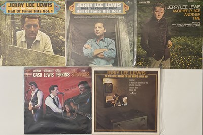 Lot 1164 - JERRY LEE LEWIS - LP COLLECTION