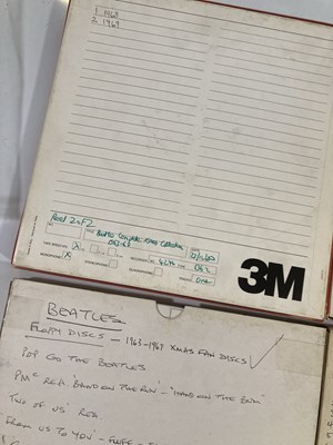 Lot 526 - BEATLES AUDIO TAPE RECORDINGS INC CONCERTS.