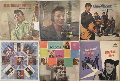 Lot 1167 - GENE VINCENT - LP COLLECTION