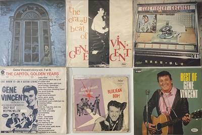 Lot 1167 - GENE VINCENT - LP COLLECTION