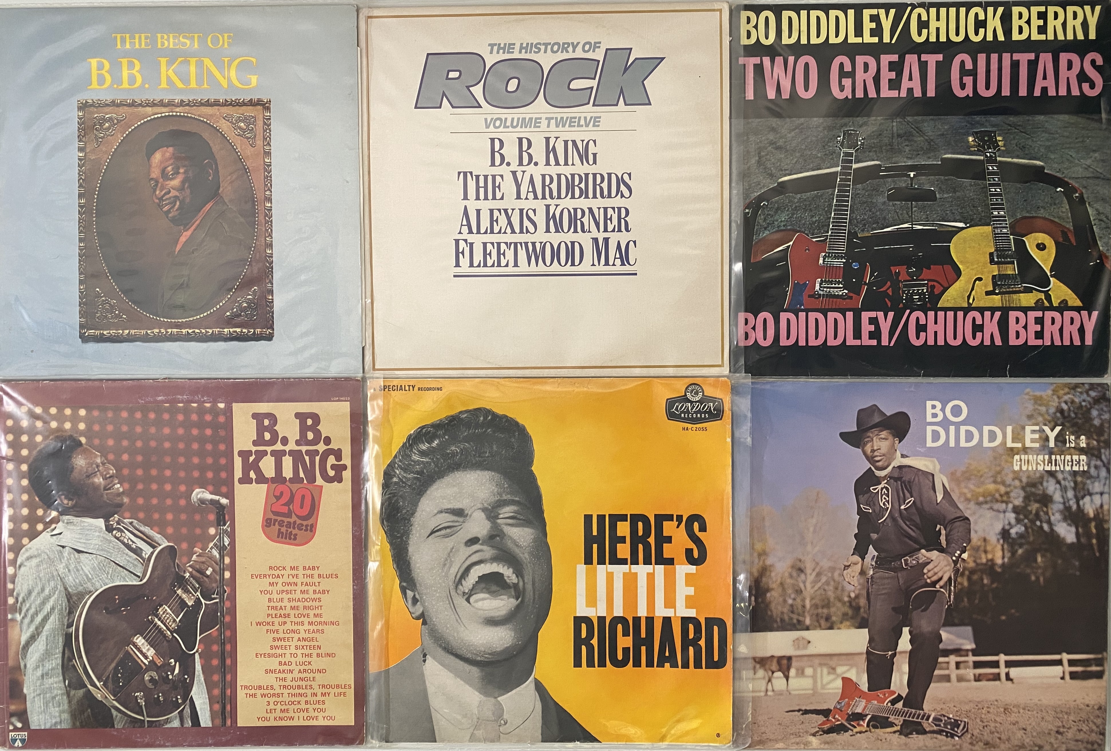 Rocka Lp Roo Label Lot 1188 - ROCK N ROLL - LP COLLECTION