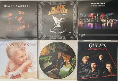 Lot 1198 - METAL/HEAVY ROCK - LP/7" COLLECTION