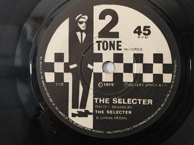 Lot 1202 - THE SPECIAL AKA VS THE SELECTER - GANGSTERS/THE SELECTER 7" (ORIGINAL UK COPY WITH STAMPED SLEEVE - 2 TONE TT1/2).