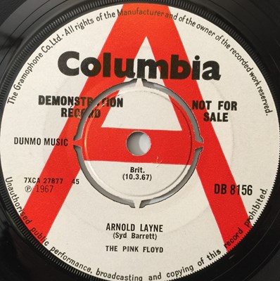 Lot 76 - PINK FLOYD - ARNOLD LAYNE 7" - ORIGINAL UK DEMO (COLUMBIA DB 8156)