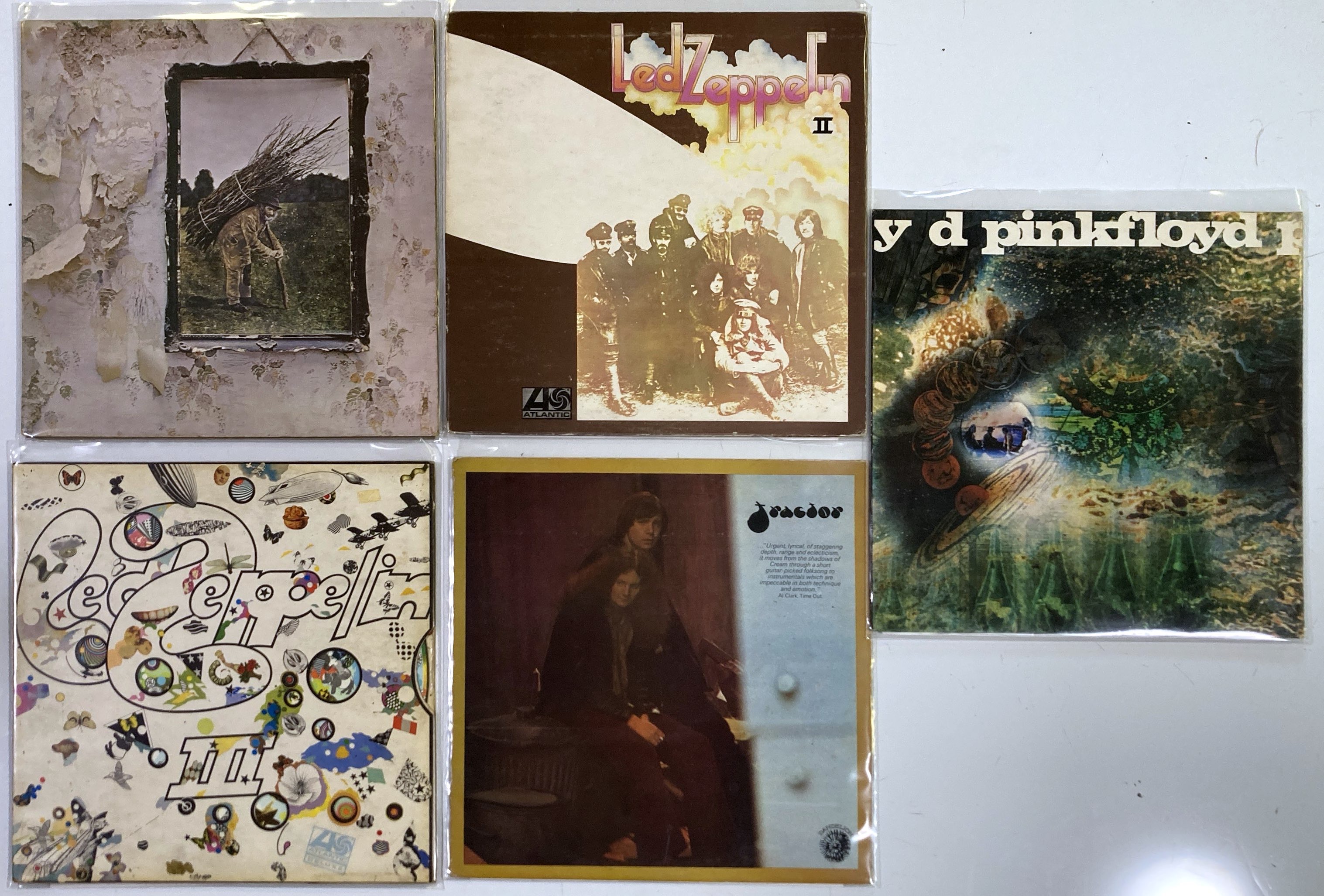 Lot 50 - Led Zeppelin - Uk Plum Atlantic Pressing Lps