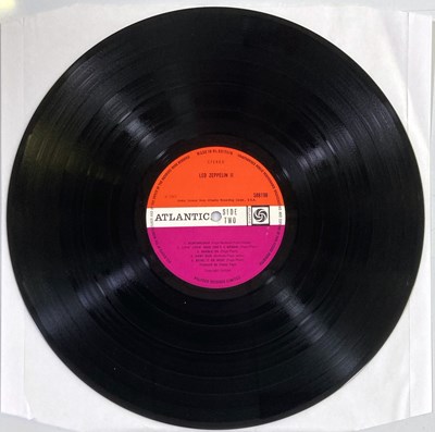Lot 50 - LED ZEPPELIN - UK PLUM ATLANTIC PRESSING LPs