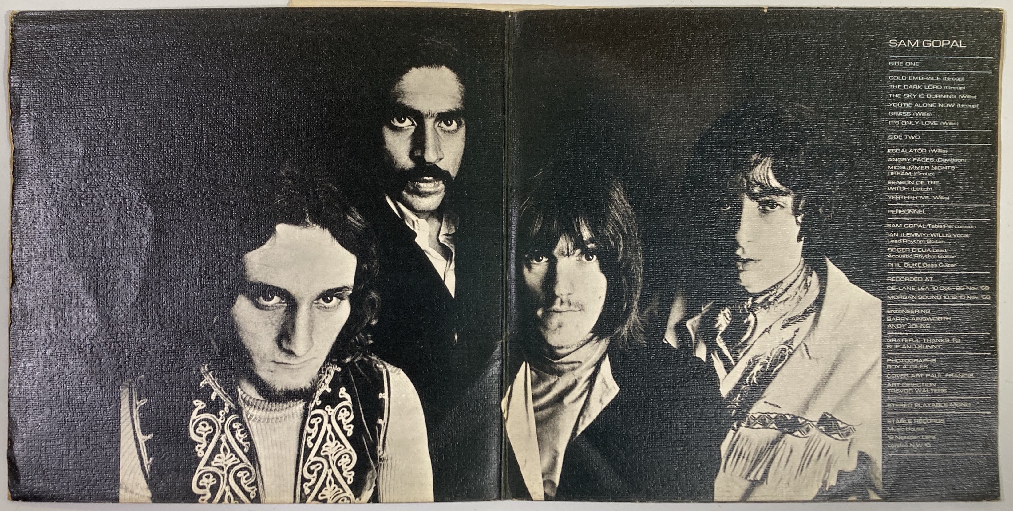 Lot 51 - SAM GOPAL - ESCALATOR LP (ORIGINAL UK