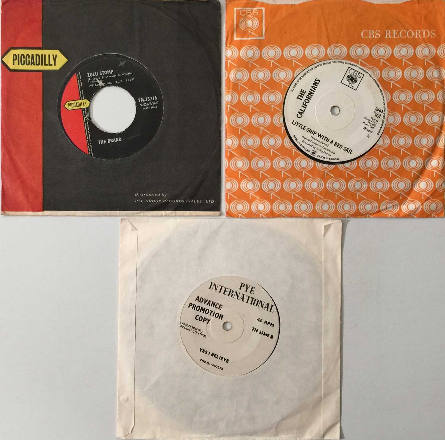 Lot 57 - 60s R&B/MOD/PSYCH - UK 7