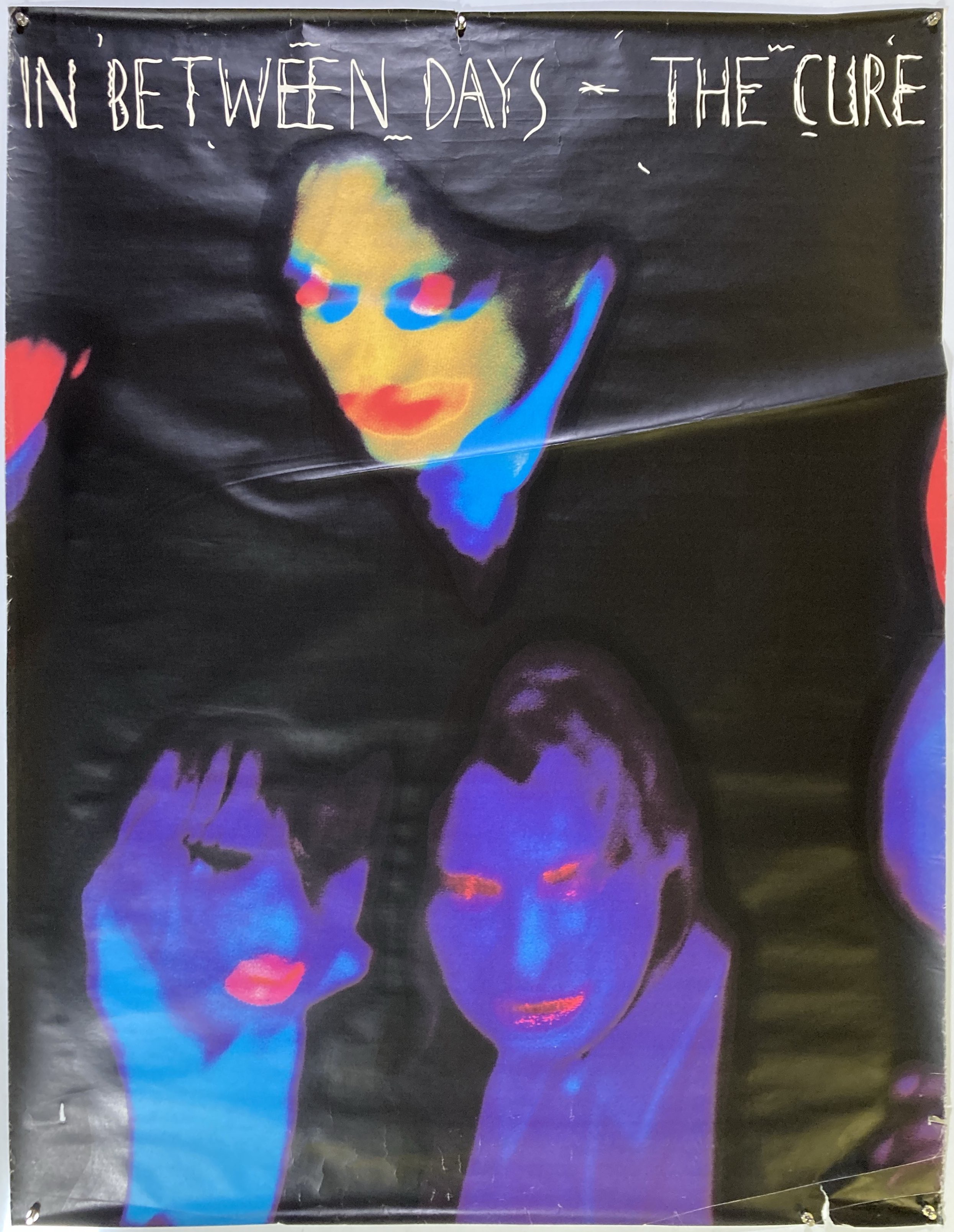 Lot 293 THE CURE BILLBOARD POSTERS.