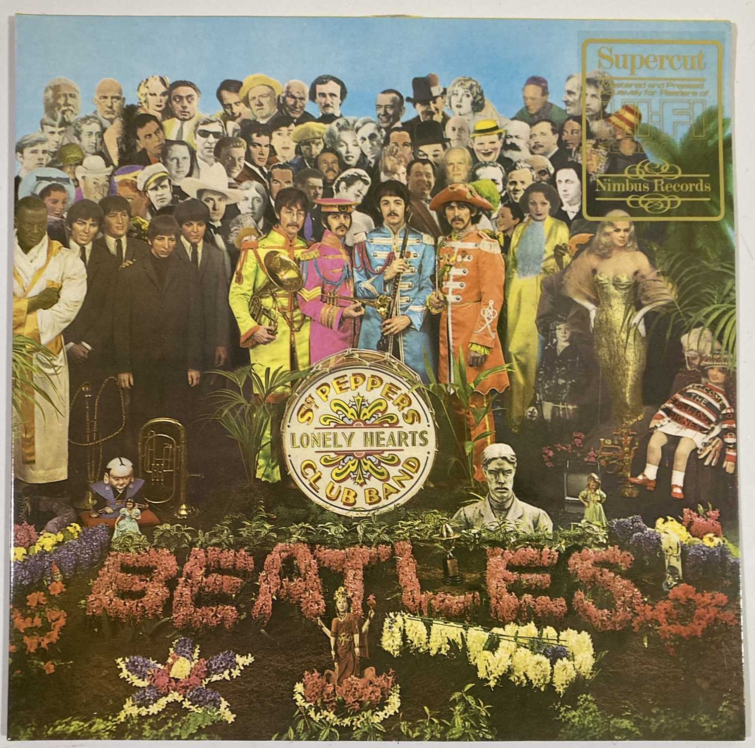 Lot 80 - THE BEATLES - SGT. PEPPER'S LONELY HEARTS CLUB BAND LP (NIMBUS SUPERCUT HI-FI AUDIOPHILE PRESSING - PCS 7027)