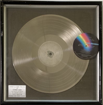 Lot 354 - ELTON JOHN - DON'T SHOOT ME.. - 1 MILLION SALES AWARD.