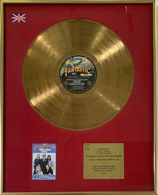 Lot 361 - ELTON JOHN - CAPTAIN FANTASTIC.. GOLD BPI AWARD.