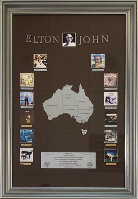 Lot 373 - ELTON JOHN - AUSTRALIAN AWARD.