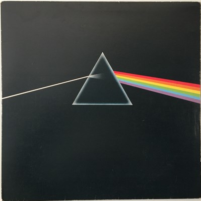 Lot 84 - PINK FLOYD - THE DARK SIDE OF THE MOON LP (ORIGINAL UK 'SOLID BLUE' COPY - EMI HARVEST SHVL 804).