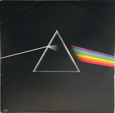 Lot 84 - PINK FLOYD - THE DARK SIDE OF THE MOON LP (ORIGINAL UK 'SOLID BLUE' COPY - EMI HARVEST SHVL 804).