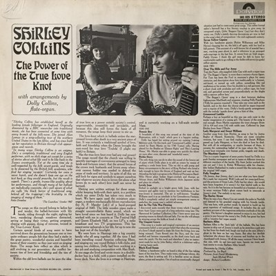 Lot 91 - SHIRLEY COLLINS - THE POWER OF THE TRUE LOVE KNOT LP (ORIGINAL UK COPY - POLYDOR 583025)