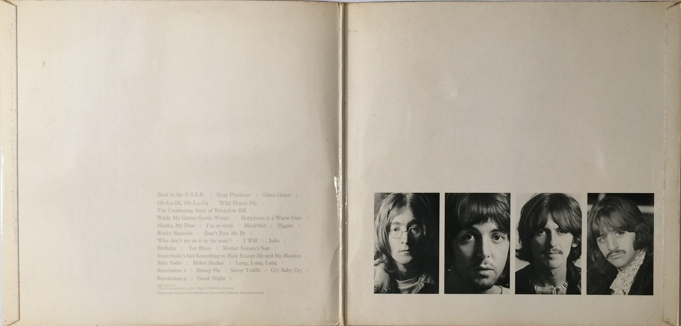 Lot 93 THE BEATLES WHITE ALBUM (ORIGINAL NUMBER