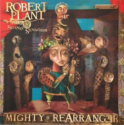 Lot 95 - ROBERT PLANT AND THE STRANGE SENSATION - MIGHTY REARRANGER LP (2005 LP - SANCTUARY SANLP356)