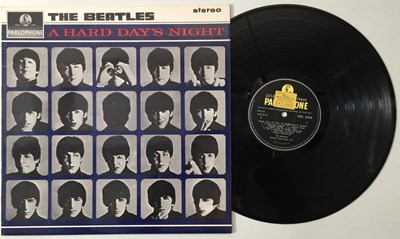 Lot 126 - THE BEATLES - A HARD DAY'S NIGHT LP (ORIGINAL UK STEREO COPY - PCS 3058).